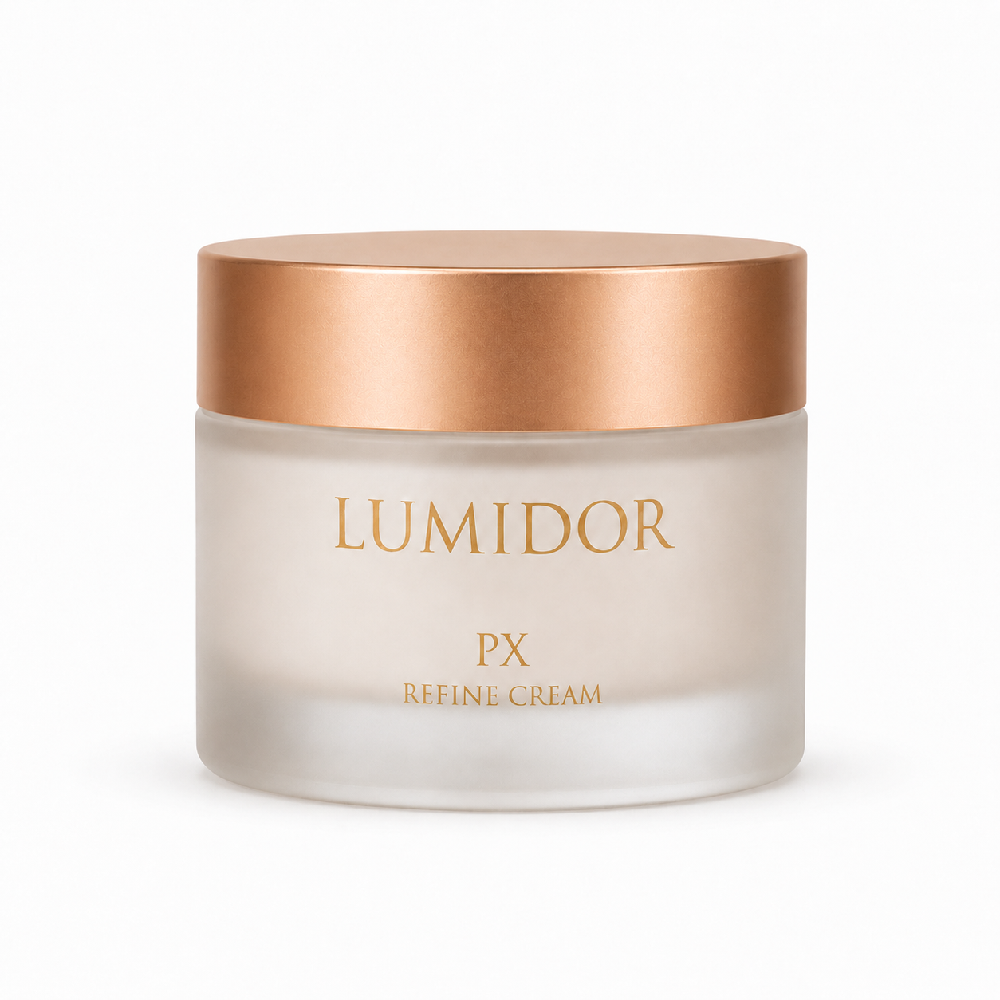 Lumidor Lifting Exo Cream na marmurowej podstawce